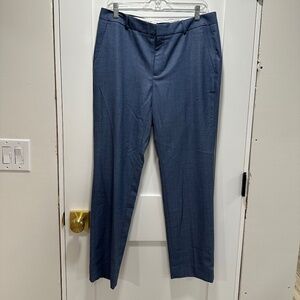 200019	Womens	Dress Pant	Banana Republic	Ryan Mid Rise Straight 	Blue	12		New